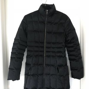 Black Puffy Searle Coat - size 4